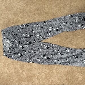 Gray Cartoon Character Pajama Pants